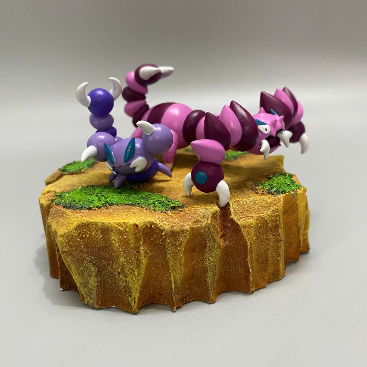 Mẫu Drapion & Skorupi Diorama shop Đạo Quán Poke đã hoàn thiện