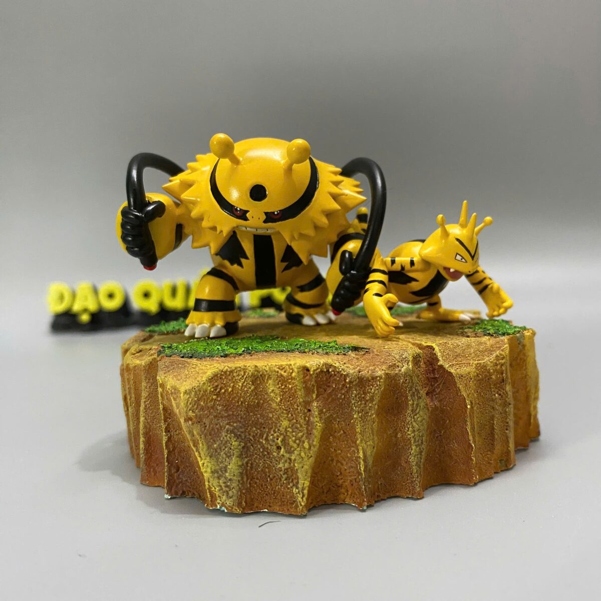 Mẫu Electivire & Electabuzz Diorama shop Đạo Quán Poke đã hoàn thiện